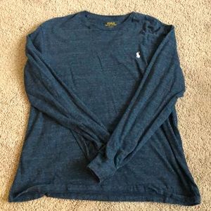 Men’s polo long sleeve black